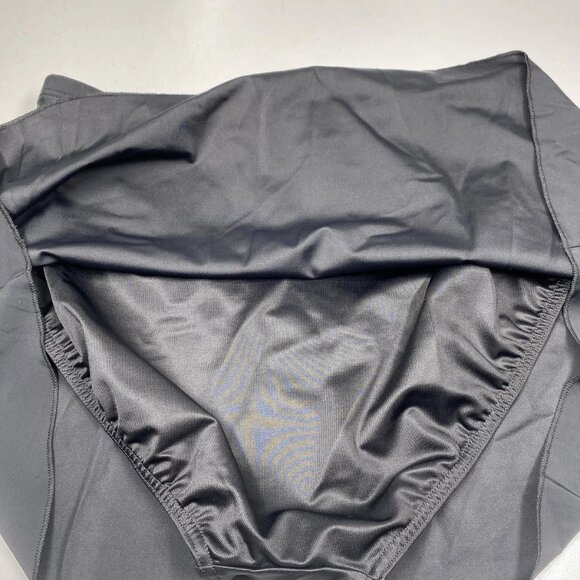 NEW MIRACLESUIT Women’s High-Waist Skirted Bikini Bottom Black Size 18 - Picture 3 of 8